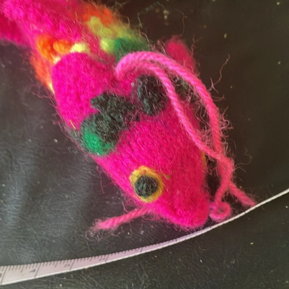 Hand crafted fish ornament
